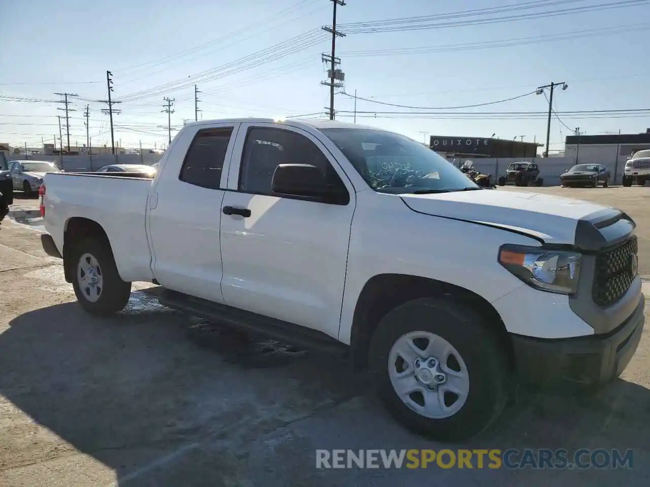 4 Photograph of a damaged car 5TFUY5F12LX926600 TOYOTA TUNDRA 2020