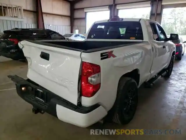 4 Photograph of a damaged car 5TFUY5F13LX876323 TOYOTA TUNDRA 2020