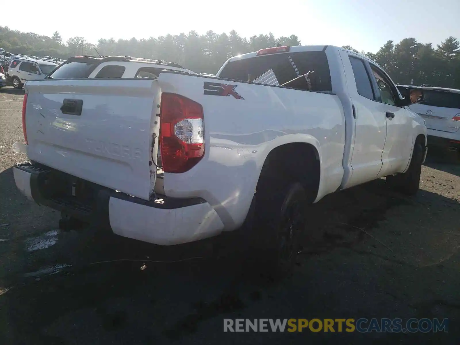 4 Photograph of a damaged car 5TFUY5F13LX927870 TOYOTA TUNDRA 2020