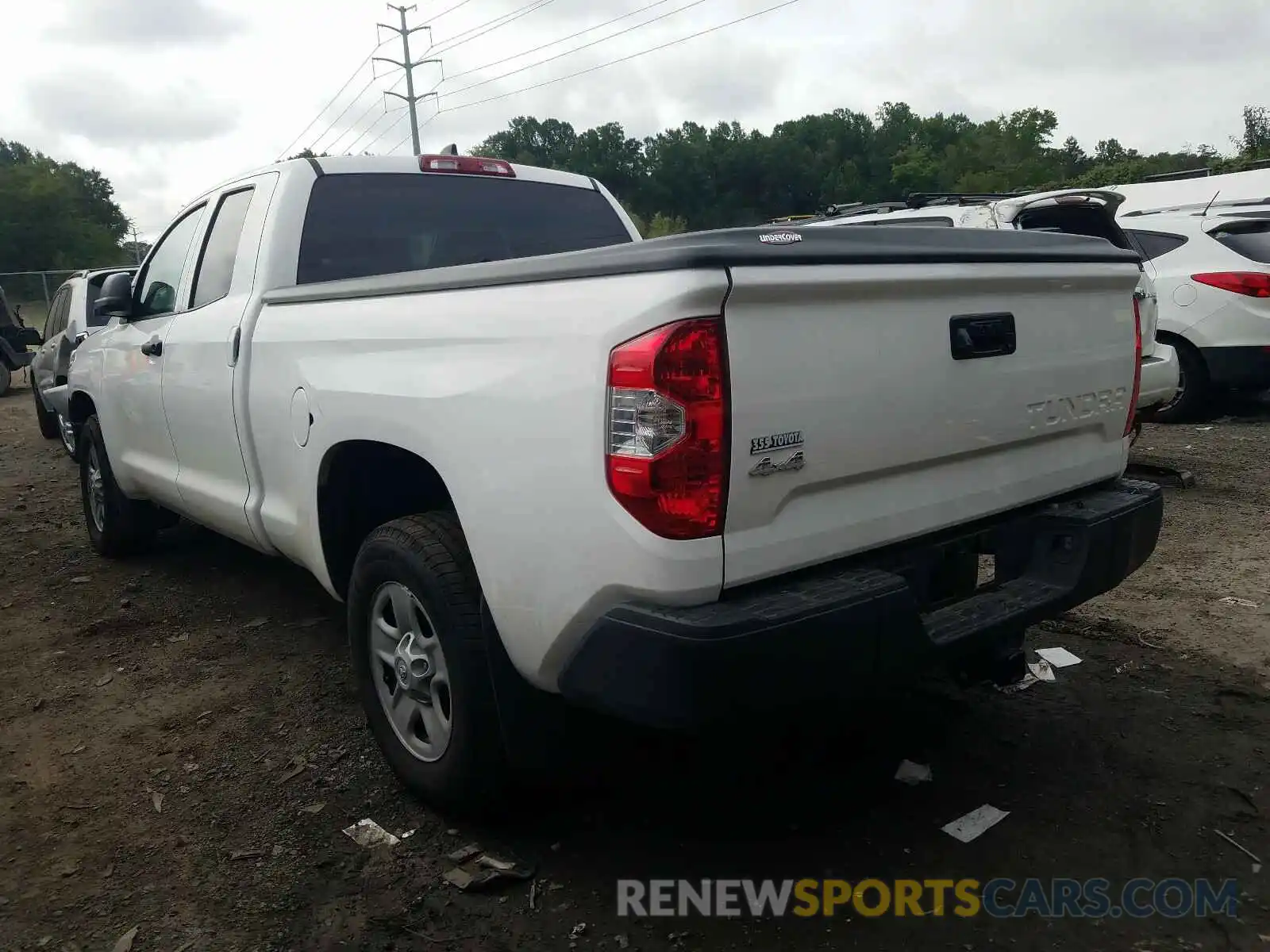 3 Photograph of a damaged car 5TFUY5F14LX907126 TOYOTA TUNDRA 2020