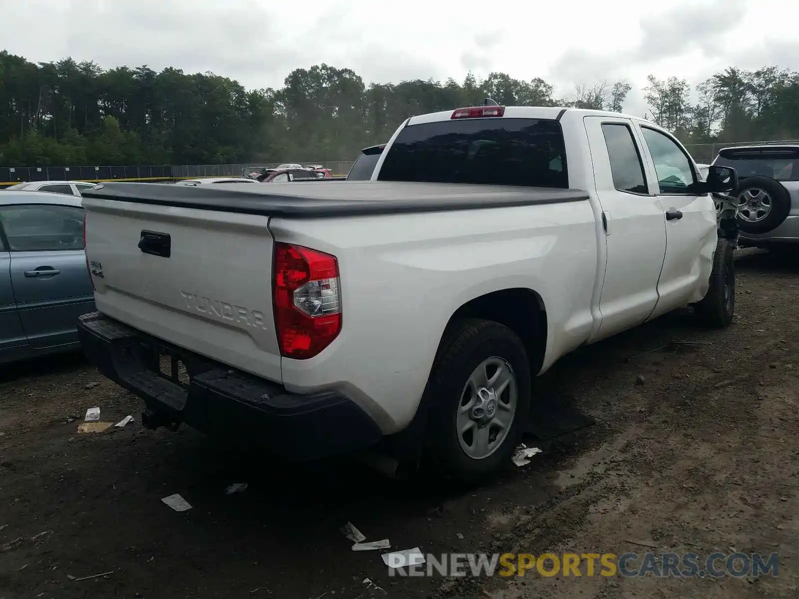 4 Photograph of a damaged car 5TFUY5F14LX907126 TOYOTA TUNDRA 2020