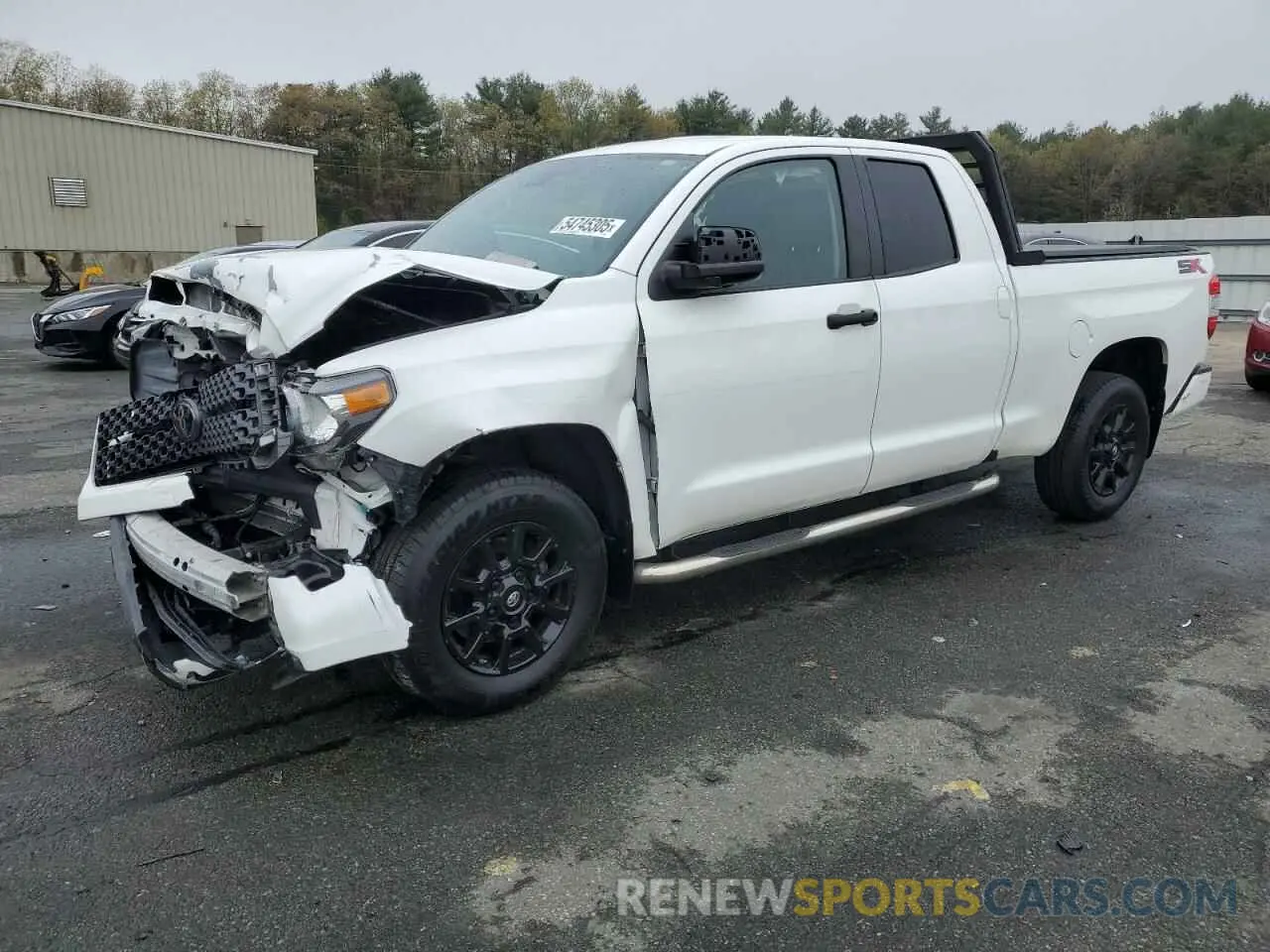 1 Photograph of a damaged car 5TFUY5F14LX925075 TOYOTA TUNDRA 2020