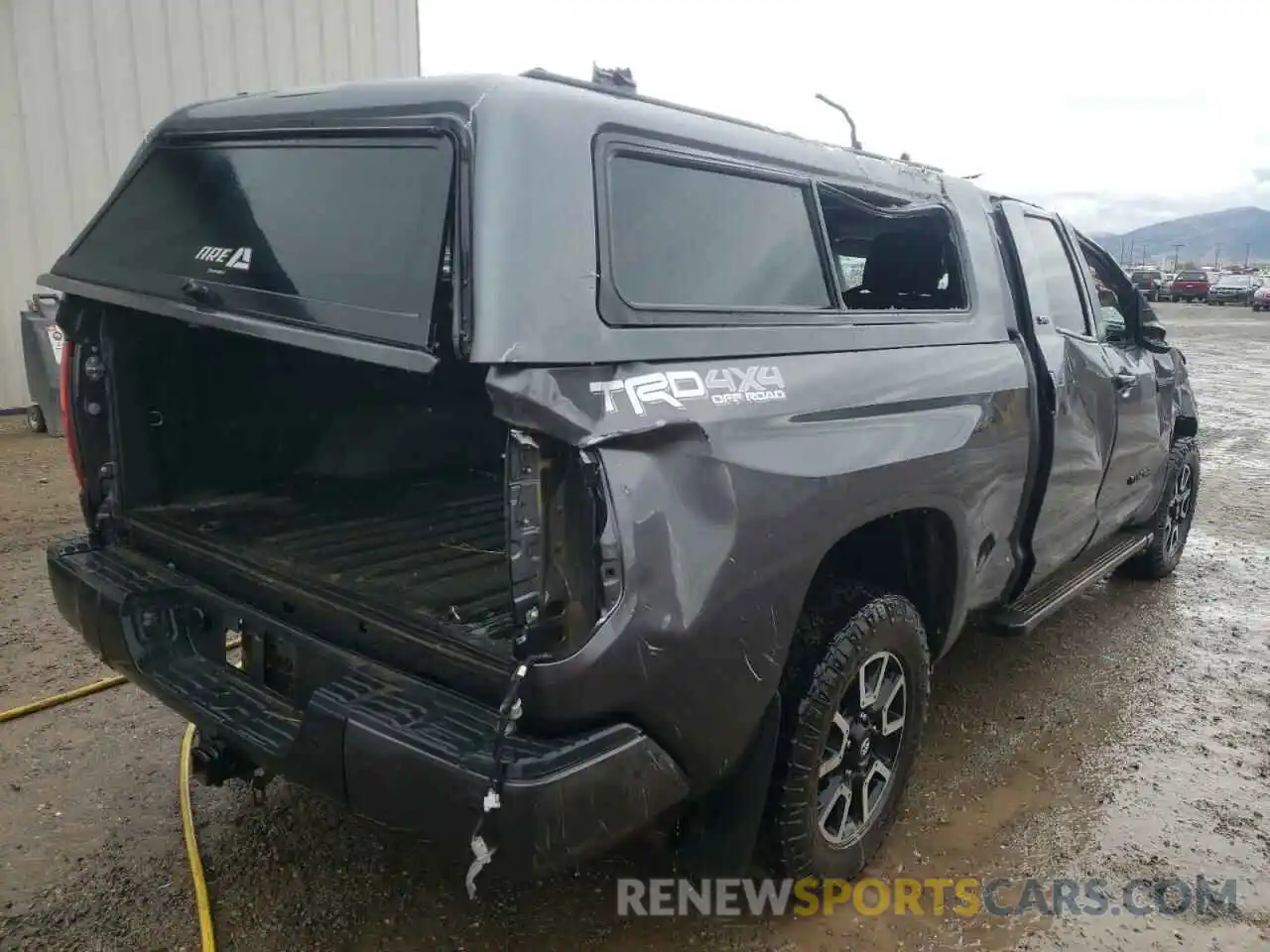 4 Photograph of a damaged car 5TFUY5F15LX879160 TOYOTA TUNDRA 2020