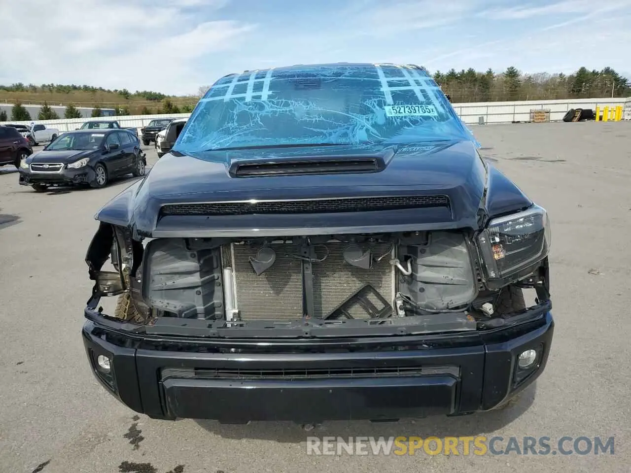 5 Photograph of a damaged car 5TFUY5F19LX893806 TOYOTA TUNDRA 2020