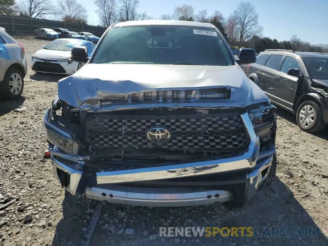 5 Photograph of a damaged car 5TFUY5F19LX926576 TOYOTA TUNDRA 2020