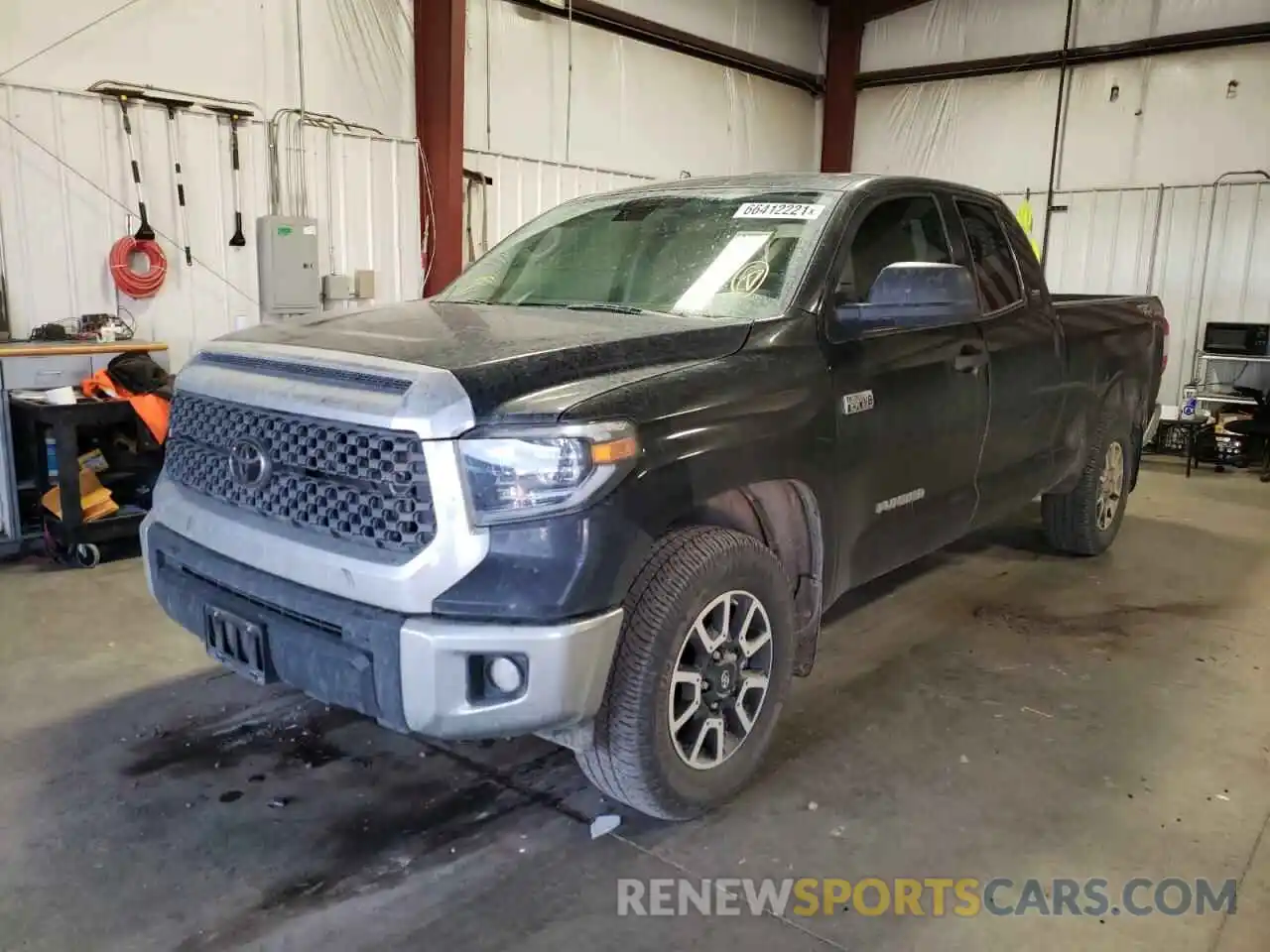 2 Photograph of a damaged car 5TFUY5F19LX951123 TOYOTA TUNDRA 2020