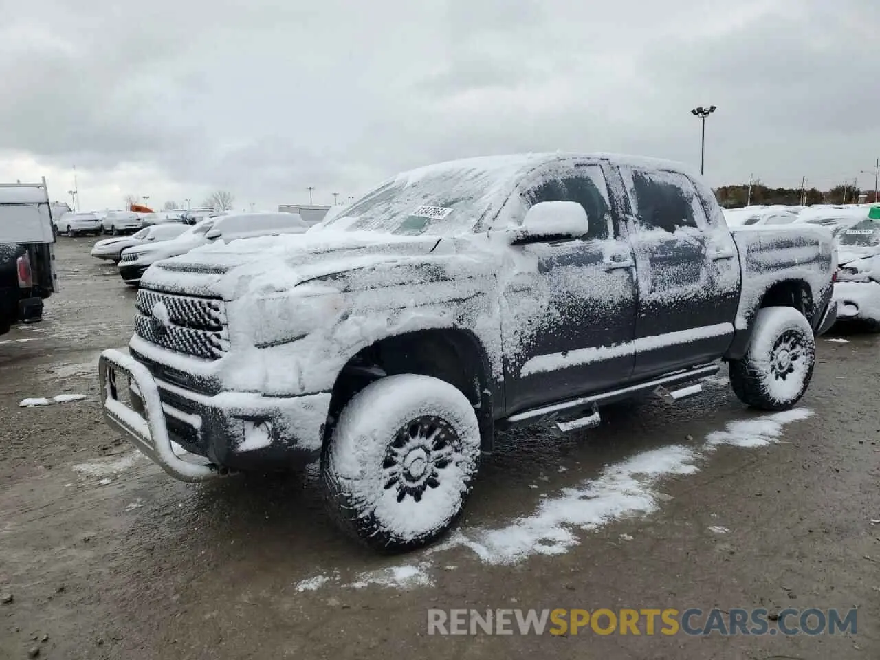 1 Photograph of a damaged car 5TFAY5F10MX973998 TOYOTA TUNDRA 2021