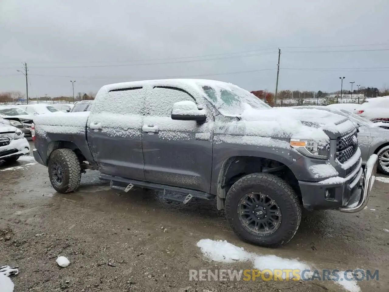 4 Photograph of a damaged car 5TFAY5F10MX973998 TOYOTA TUNDRA 2021