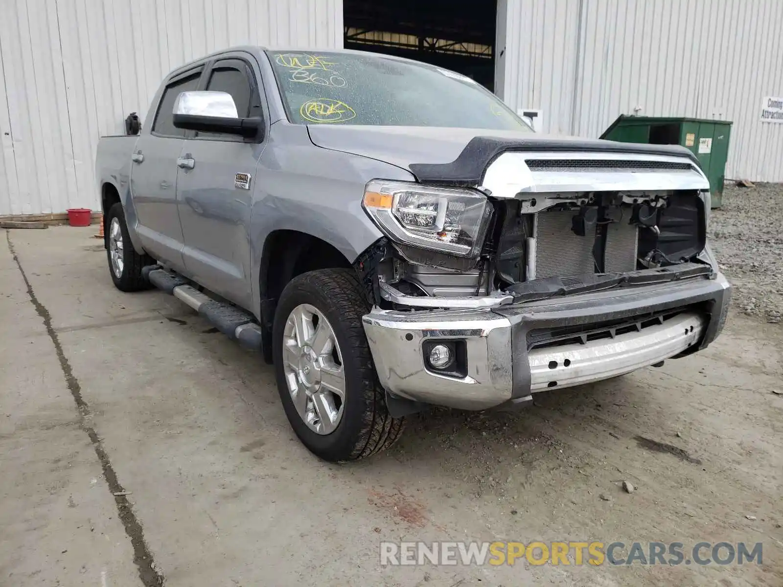 1 Photograph of a damaged car 5TFAY5F11MX989174 TOYOTA TUNDRA 2021