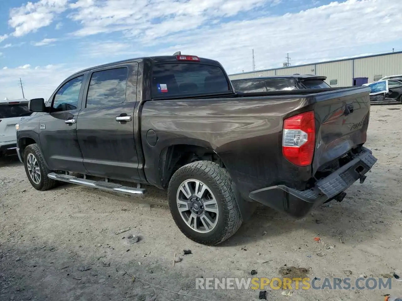 2 Photograph of a damaged car 5TFAY5F12MX004879 TOYOTA TUNDRA 2021