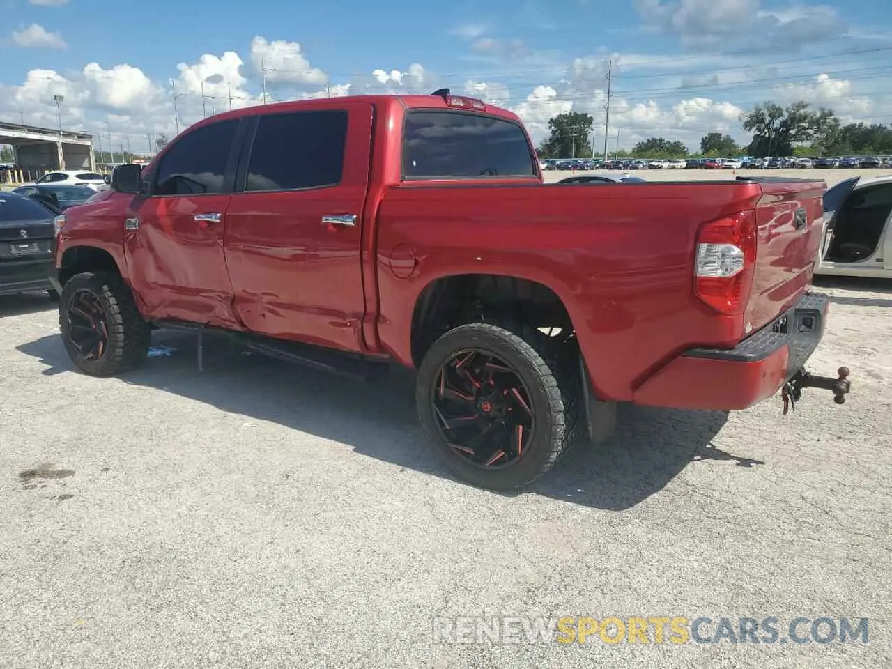 2 Photograph of a damaged car 5TFAY5F12MX010665 TOYOTA TUNDRA 2021