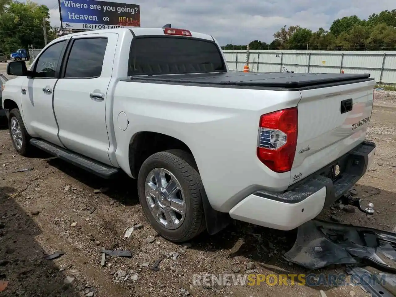 3 Photograph of a damaged car 5TFAY5F12MX028101 TOYOTA TUNDRA 2021