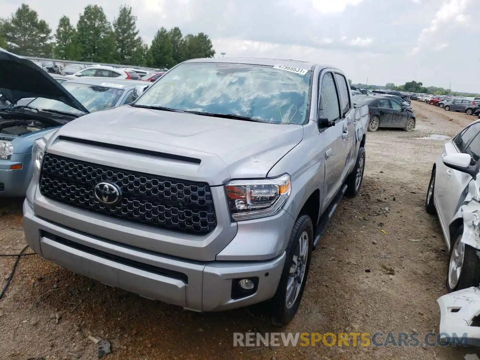 3 Photograph of a damaged car 5TFAY5F12MX971508 TOYOTA TUNDRA 2021