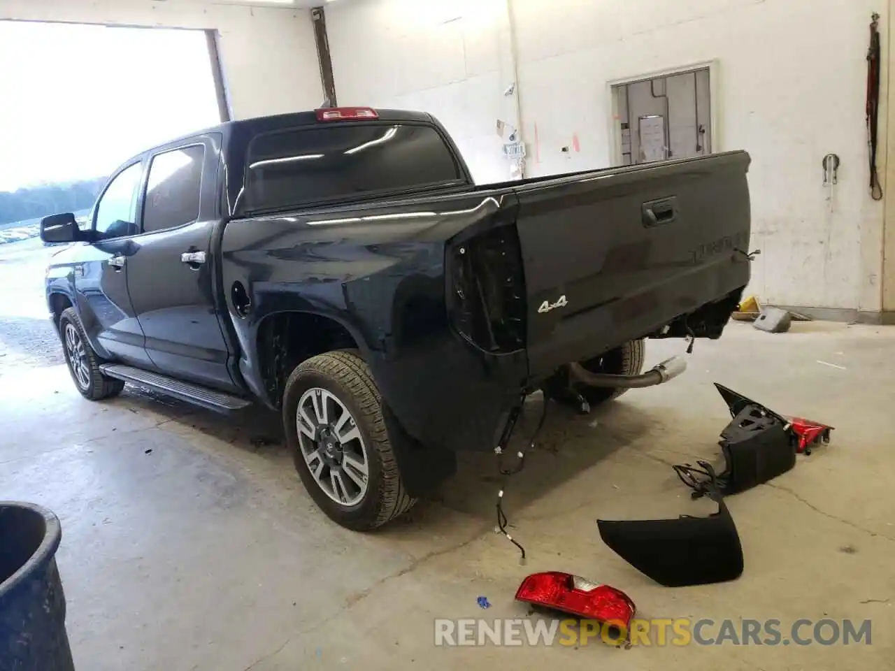 3 Photograph of a damaged car 5TFAY5F14MX032425 TOYOTA TUNDRA 2021