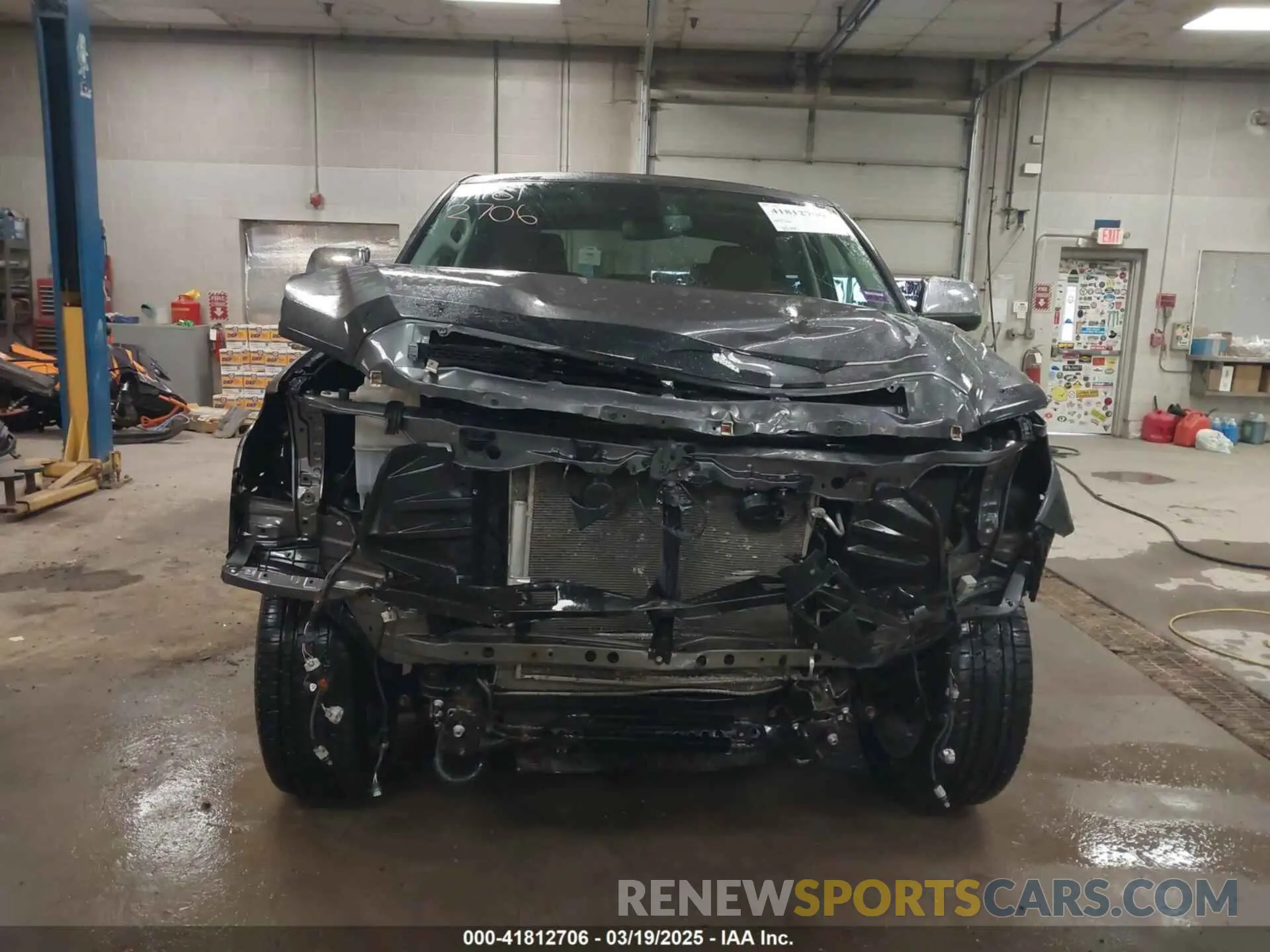 13 Photograph of a damaged car 5TFAY5F14MX959487 TOYOTA TUNDRA 2021