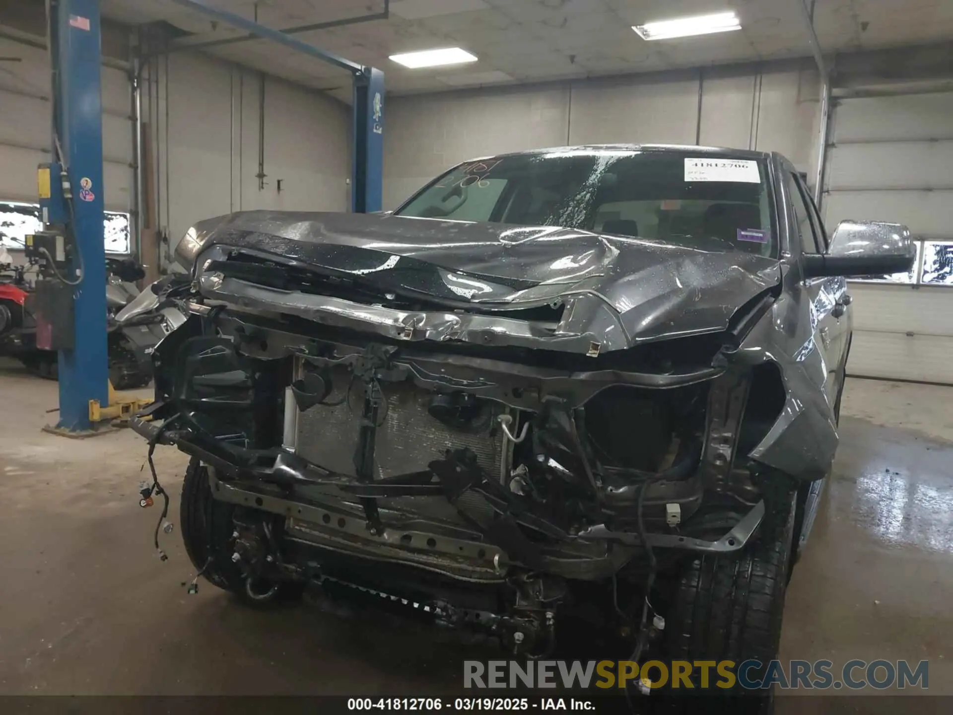 6 Photograph of a damaged car 5TFAY5F14MX959487 TOYOTA TUNDRA 2021