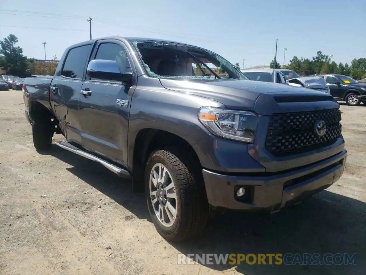 1 Photograph of a damaged car 5TFAY5F15MX030277 TOYOTA TUNDRA 2021