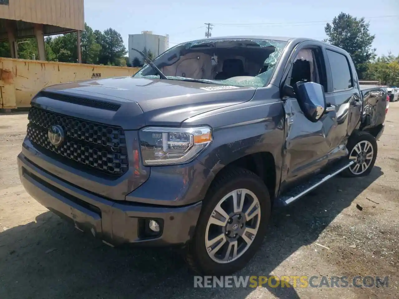 2 Photograph of a damaged car 5TFAY5F15MX030277 TOYOTA TUNDRA 2021