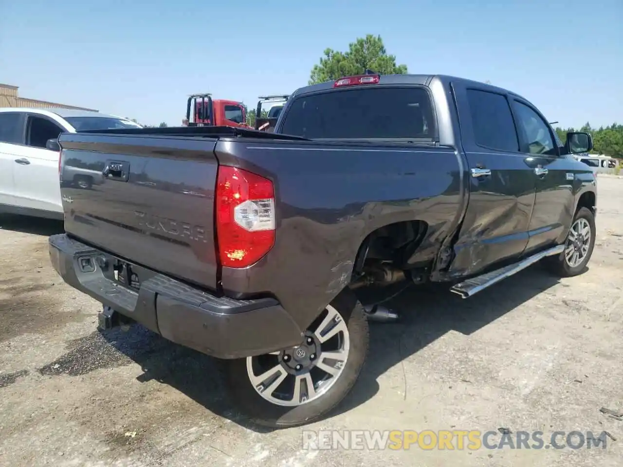 4 Photograph of a damaged car 5TFAY5F15MX030277 TOYOTA TUNDRA 2021