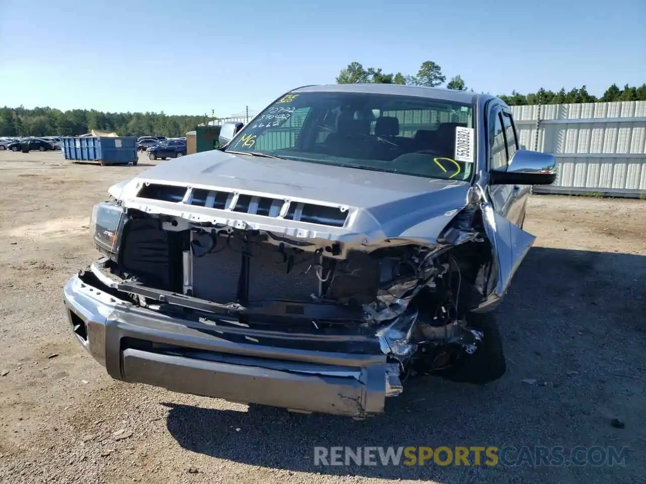 9 Photograph of a damaged car 5TFAY5F15MX996662 TOYOTA TUNDRA 2021