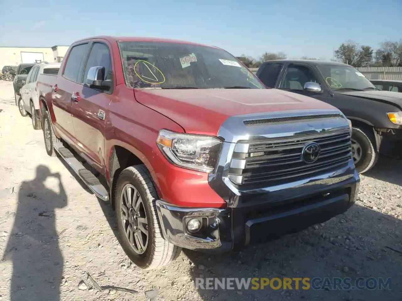 1 Photograph of a damaged car 5TFAY5F16MX033978 TOYOTA TUNDRA 2021