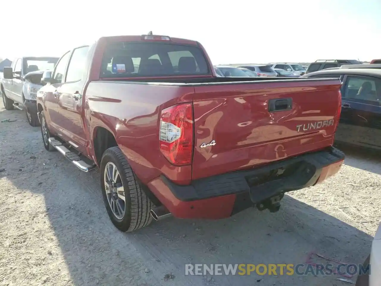 3 Photograph of a damaged car 5TFAY5F16MX033978 TOYOTA TUNDRA 2021