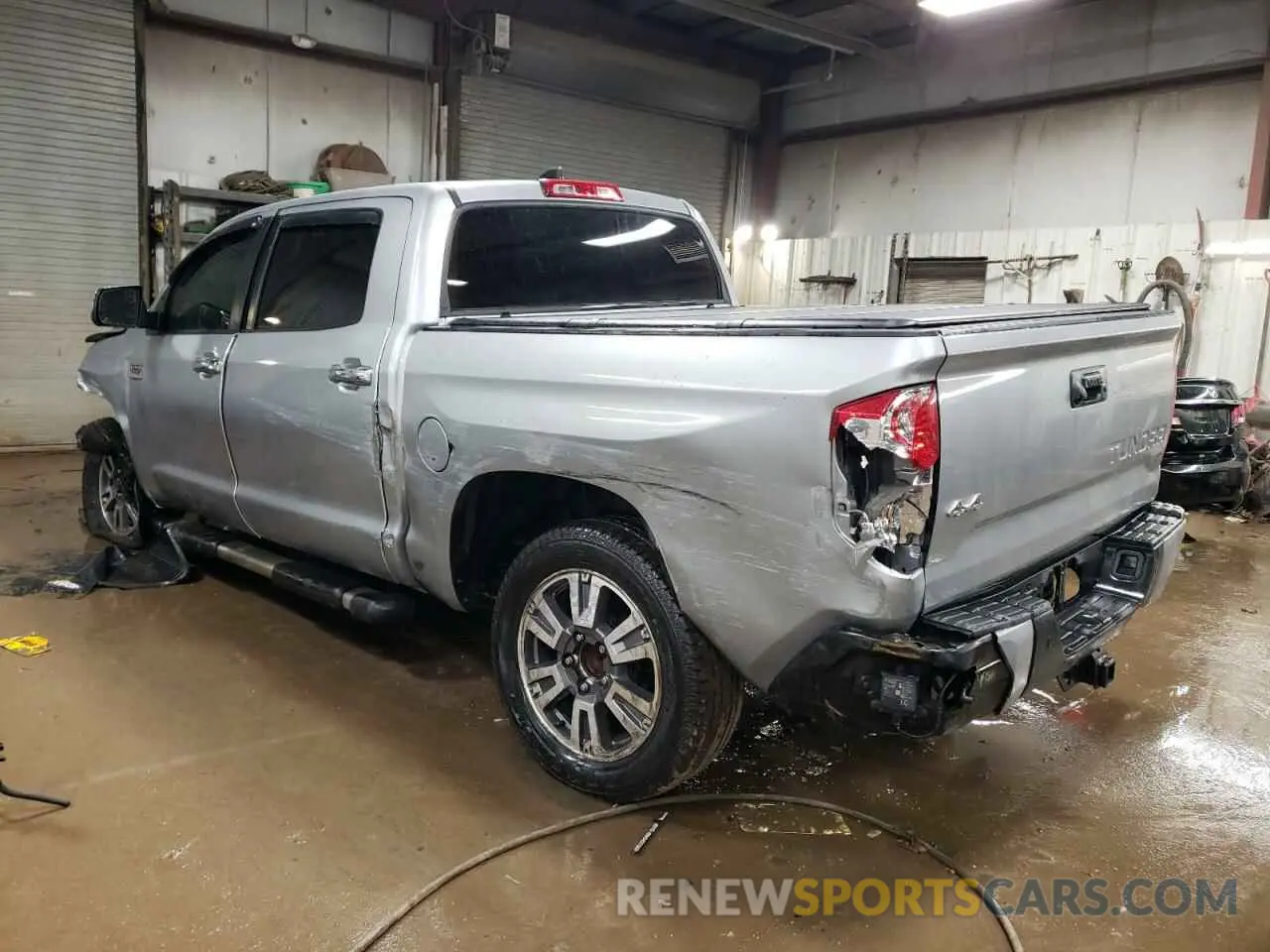 2 Photograph of a damaged car 5TFAY5F17MX008071 TOYOTA TUNDRA 2021