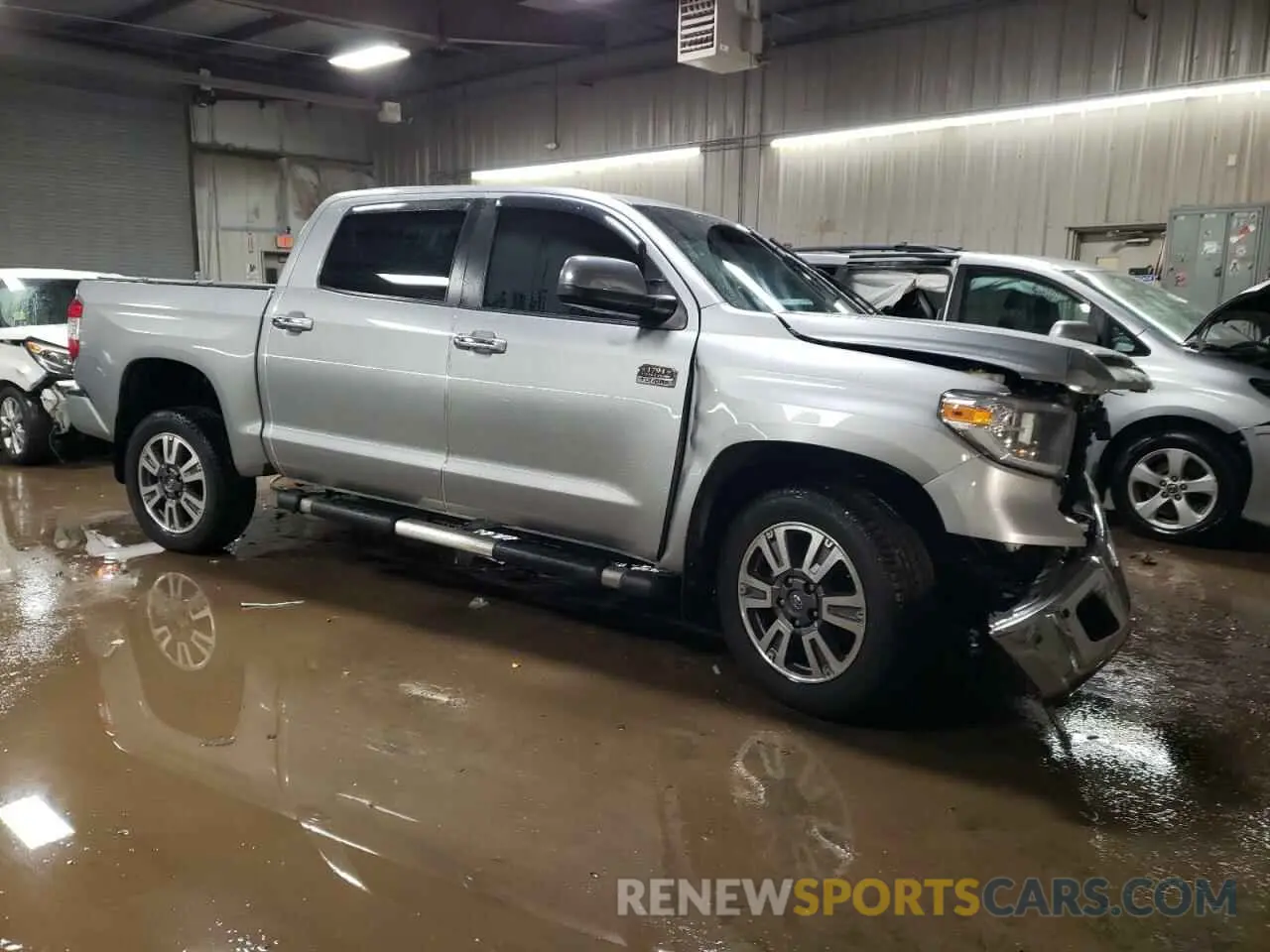4 Photograph of a damaged car 5TFAY5F17MX008071 TOYOTA TUNDRA 2021