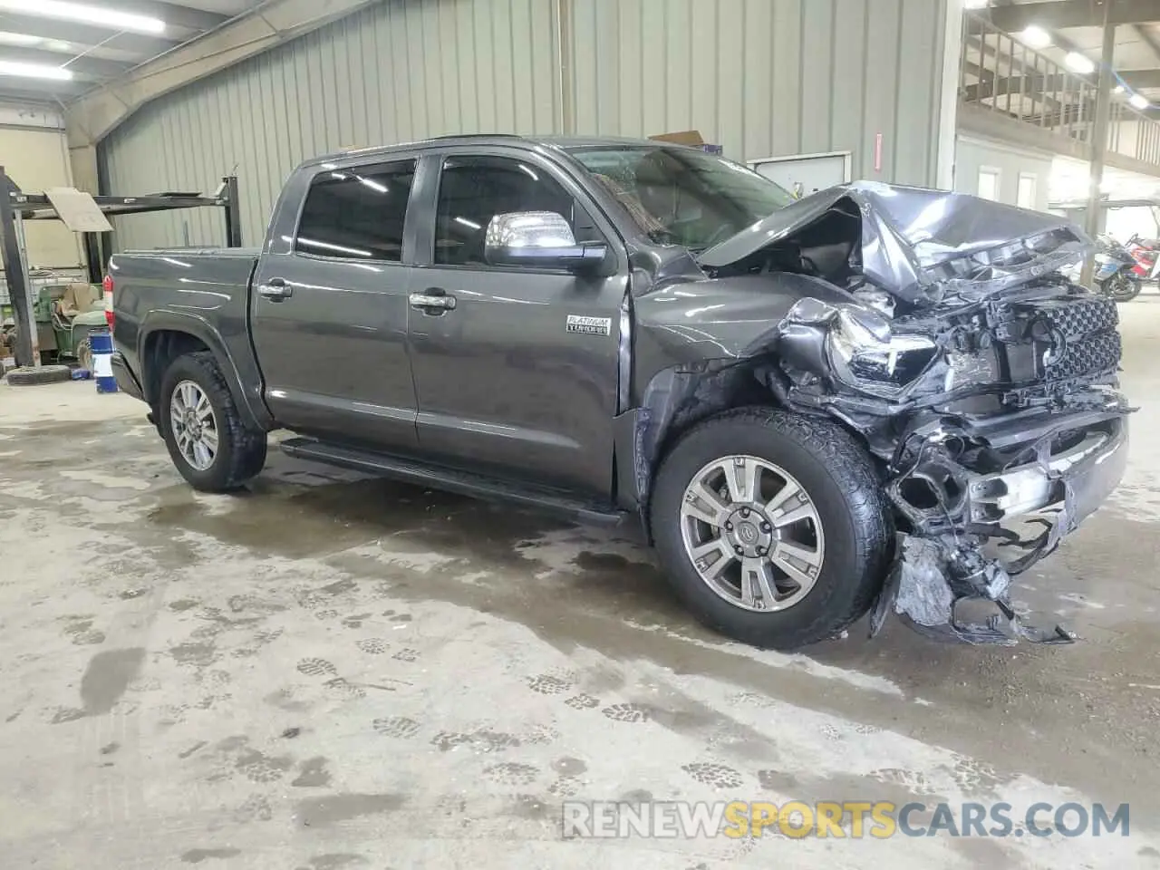 4 Photograph of a damaged car 5TFAY5F17MX960813 TOYOTA TUNDRA 2021