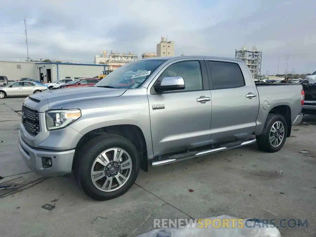 1 Photograph of a damaged car 5TFAY5F17MX985999 TOYOTA TUNDRA 2021