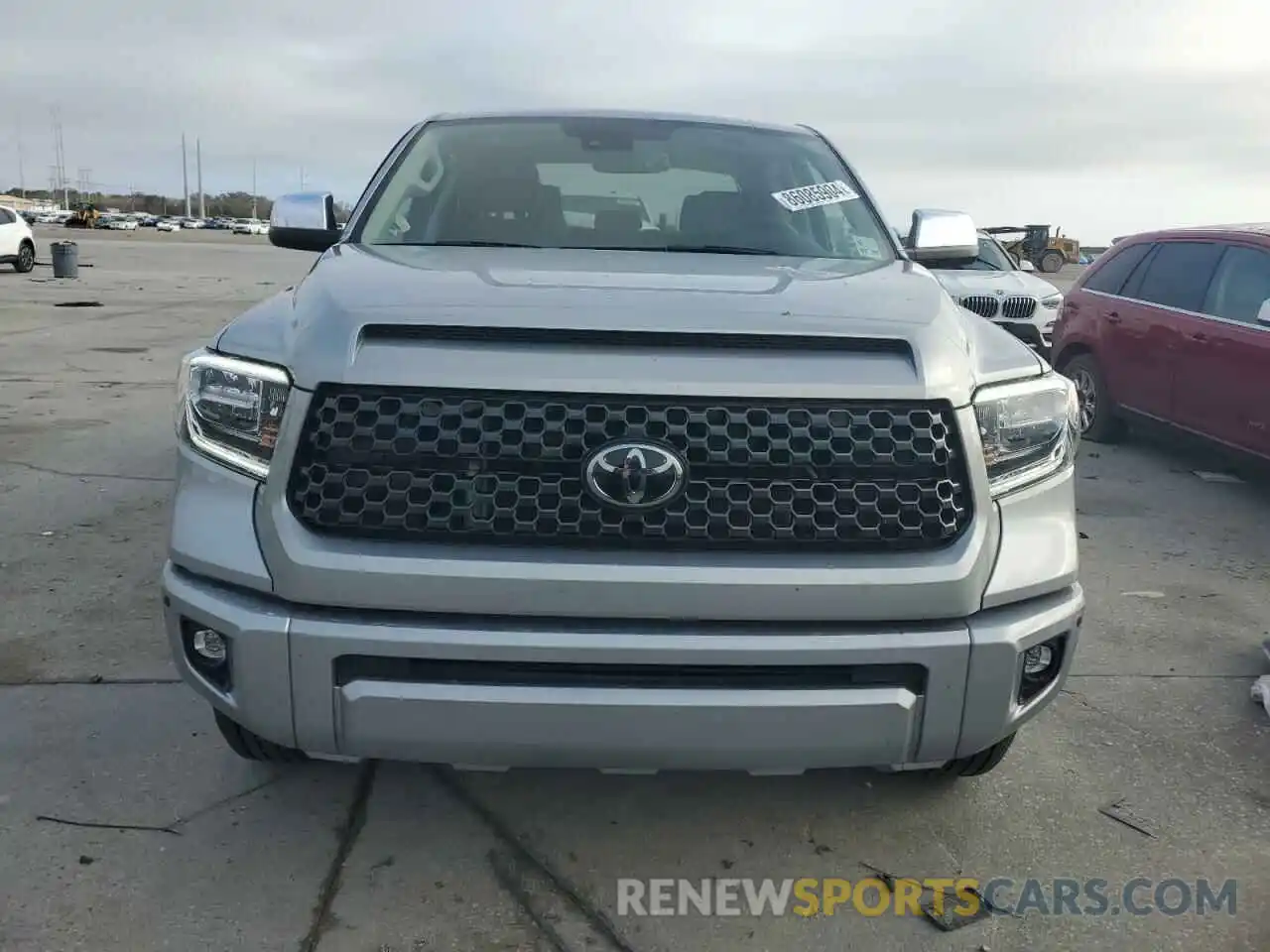 5 Photograph of a damaged car 5TFAY5F17MX985999 TOYOTA TUNDRA 2021