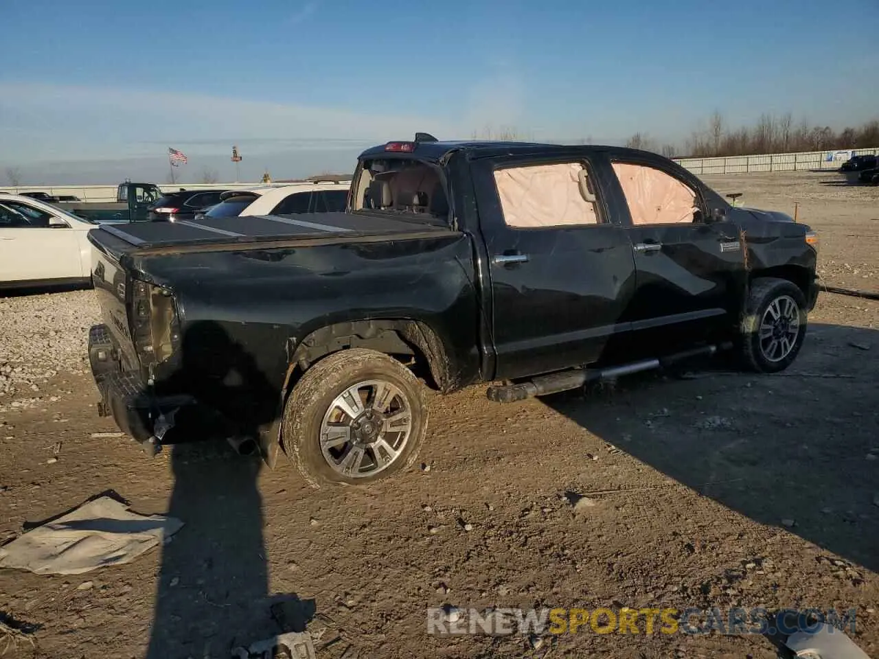 3 Photograph of a damaged car 5TFAY5F18MX965518 TOYOTA TUNDRA 2021