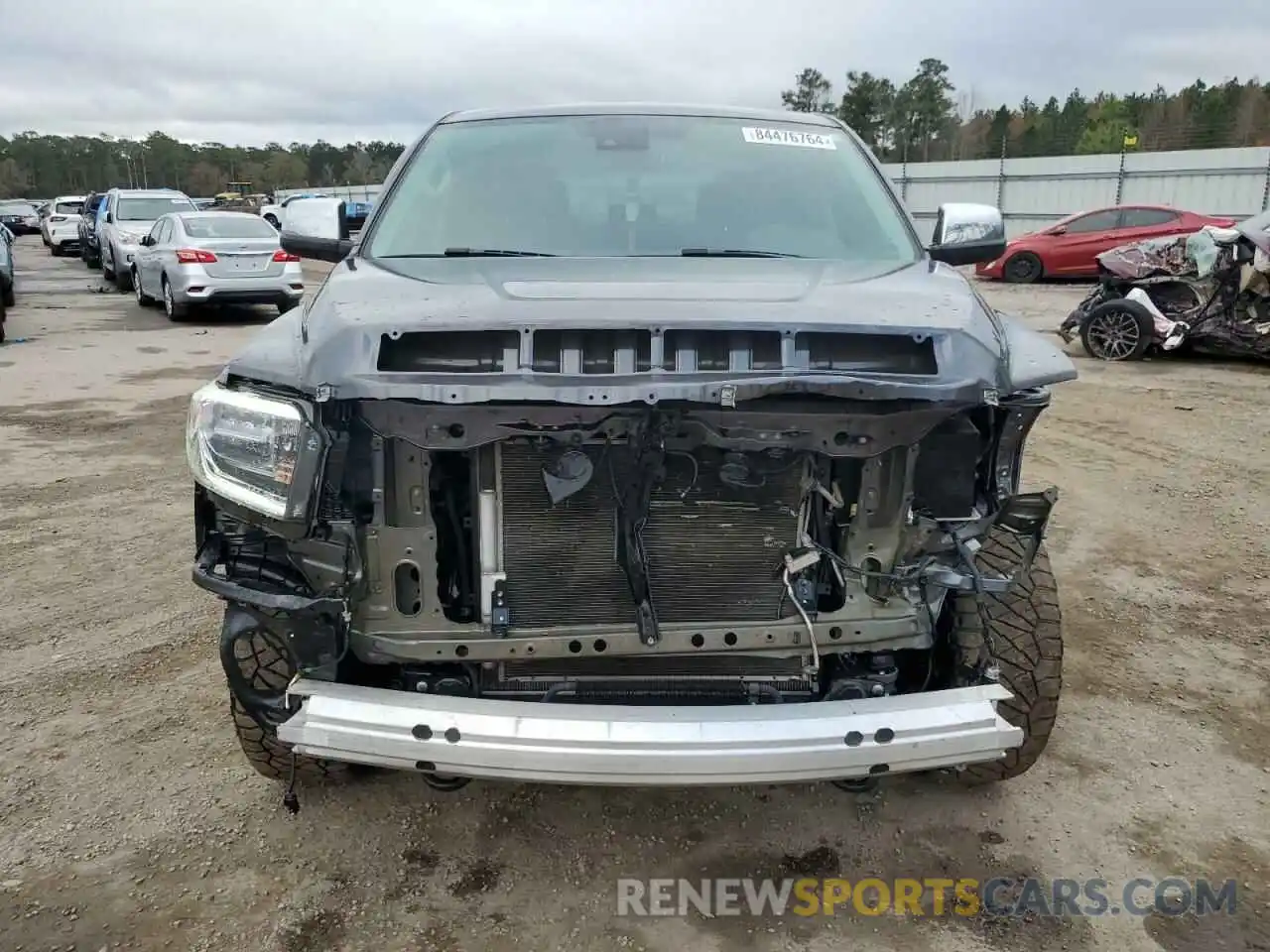 5 Photograph of a damaged car 5TFAY5F18MX982903 TOYOTA TUNDRA 2021