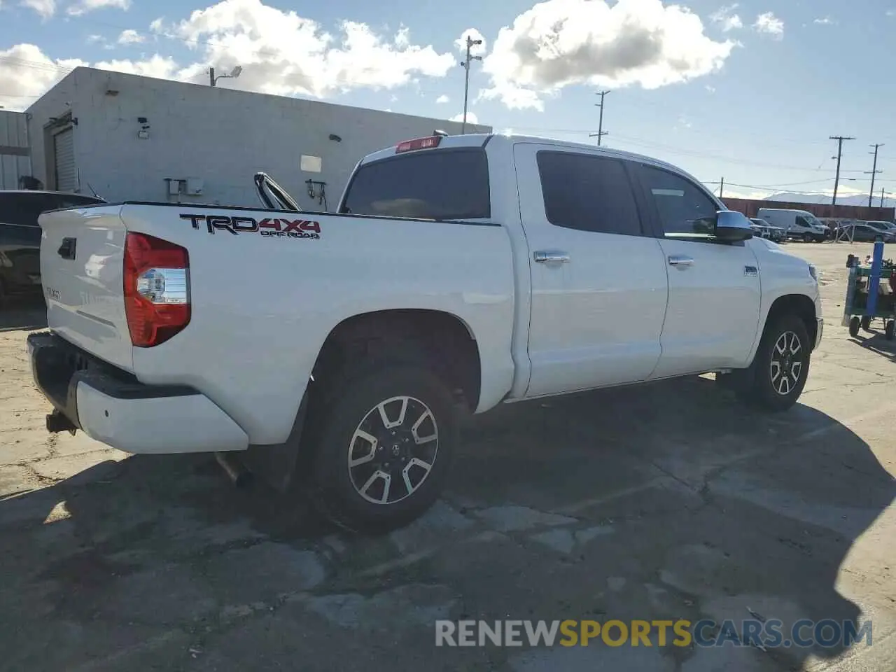 3 Photograph of a damaged car 5TFAY5F19MX976852 TOYOTA TUNDRA 2021