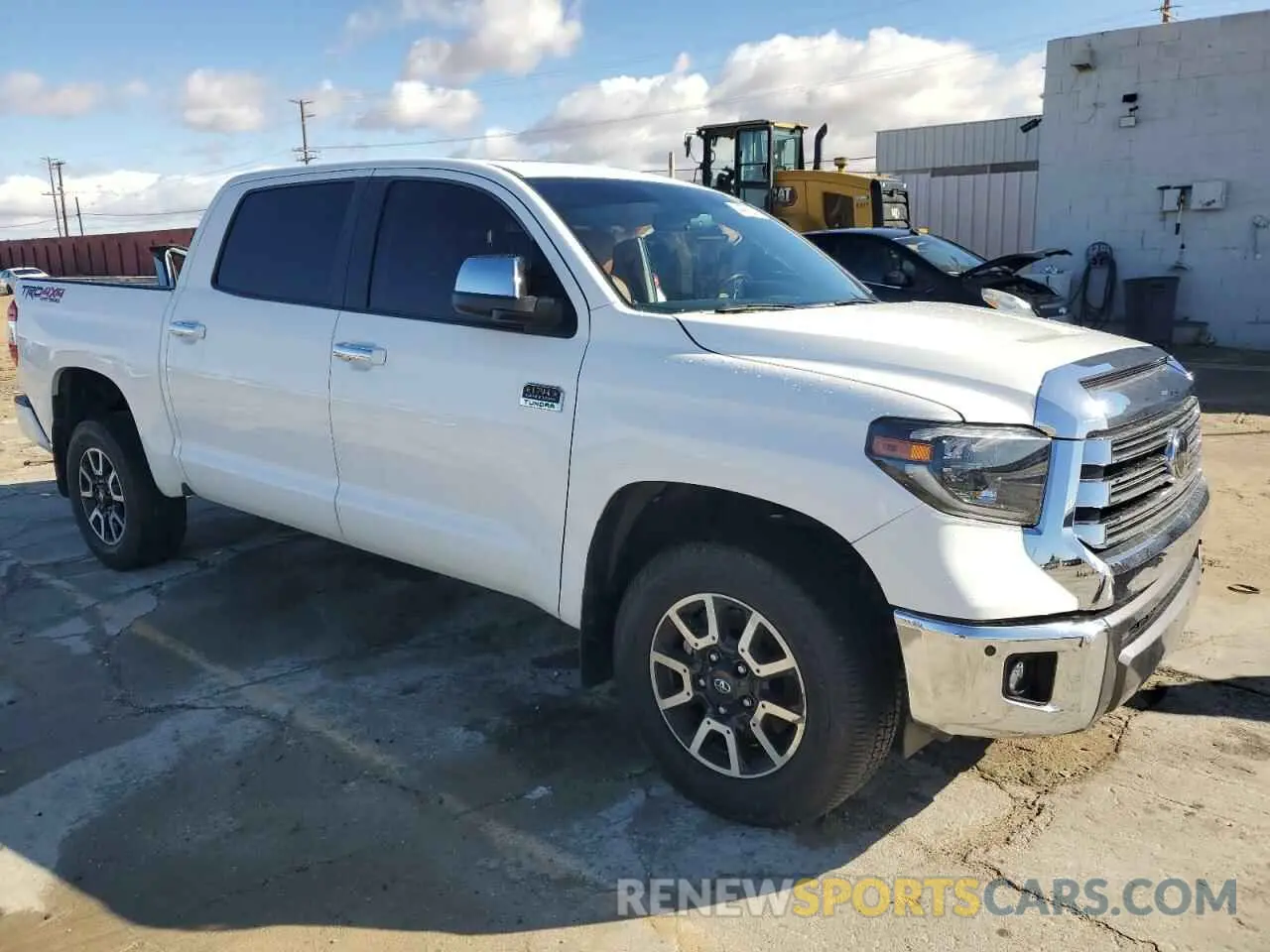 4 Photograph of a damaged car 5TFAY5F19MX976852 TOYOTA TUNDRA 2021