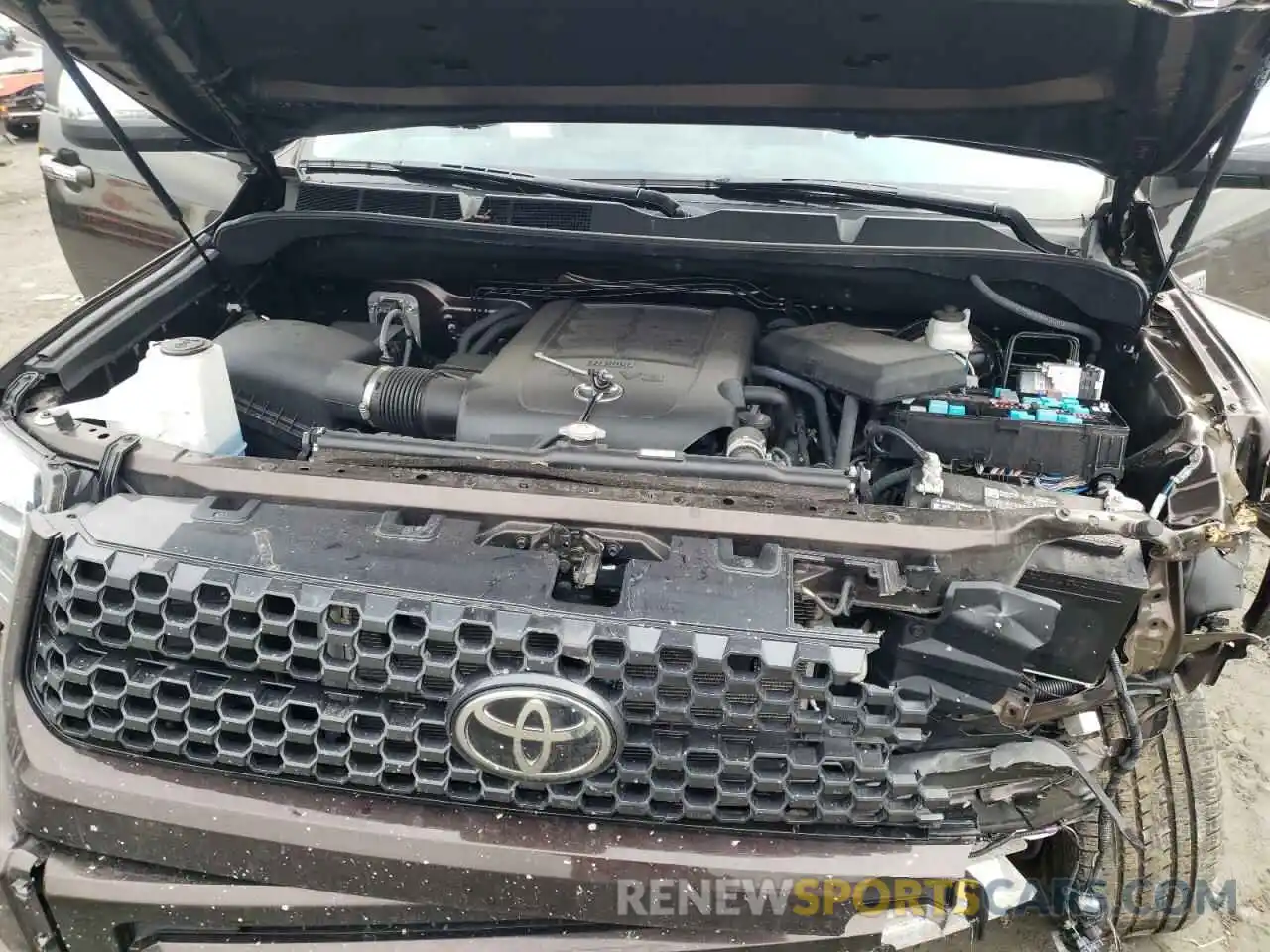 7 Photograph of a damaged car 5TFAY5F19MX980335 TOYOTA TUNDRA 2021