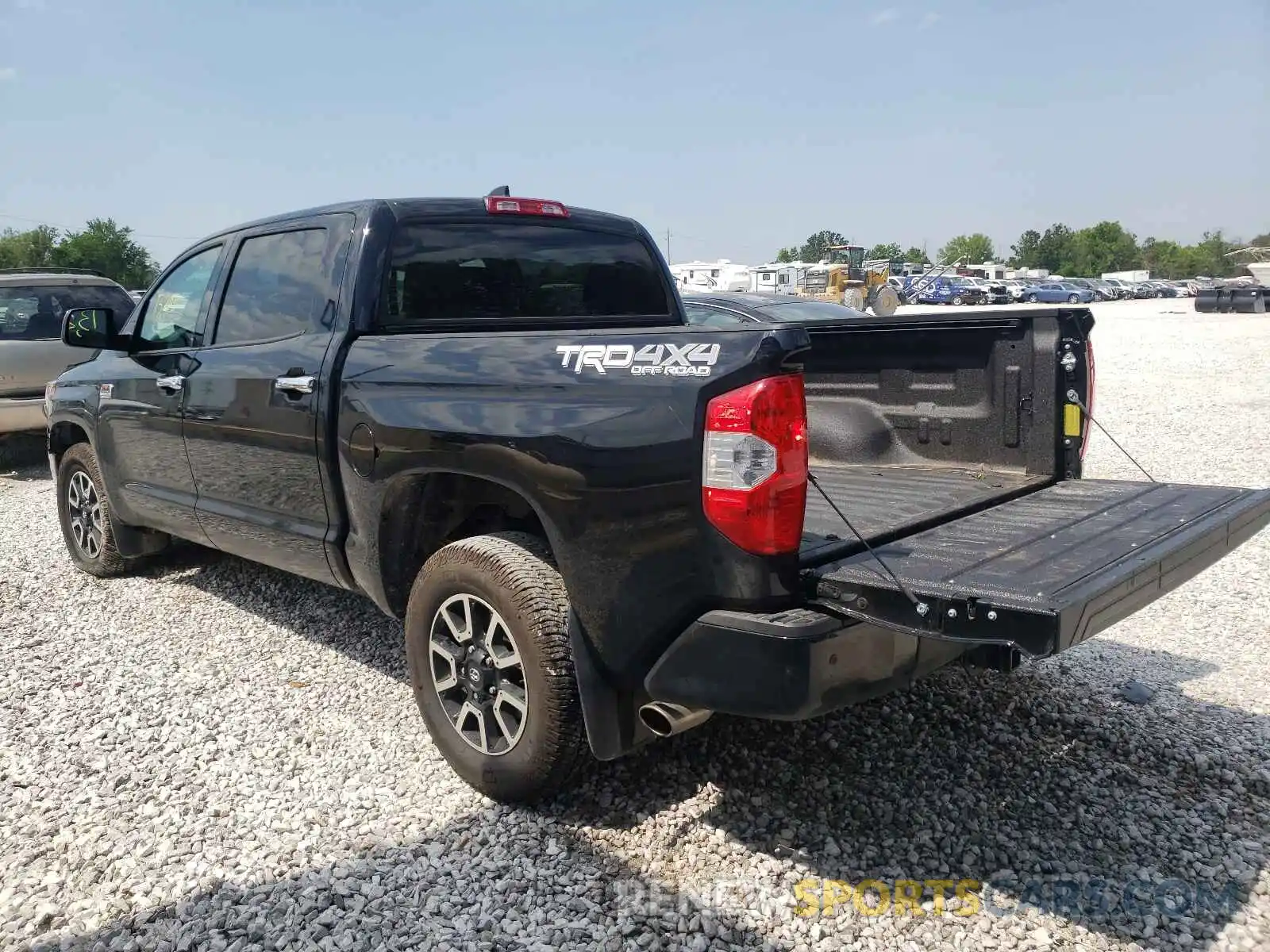 3 Photograph of a damaged car 5TFAY5F19MX992758 TOYOTA TUNDRA 2021