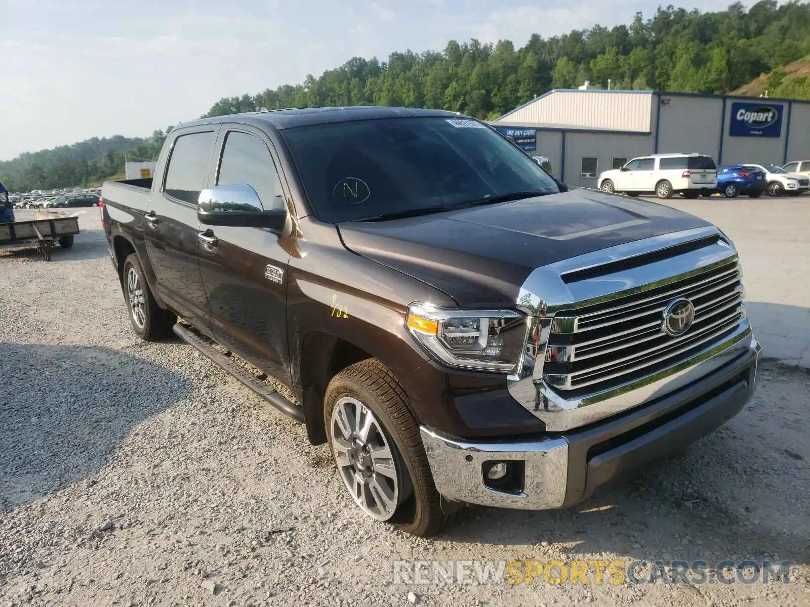 1 Photograph of a damaged car 5TFAY5F1XMX997239 TOYOTA TUNDRA 2021