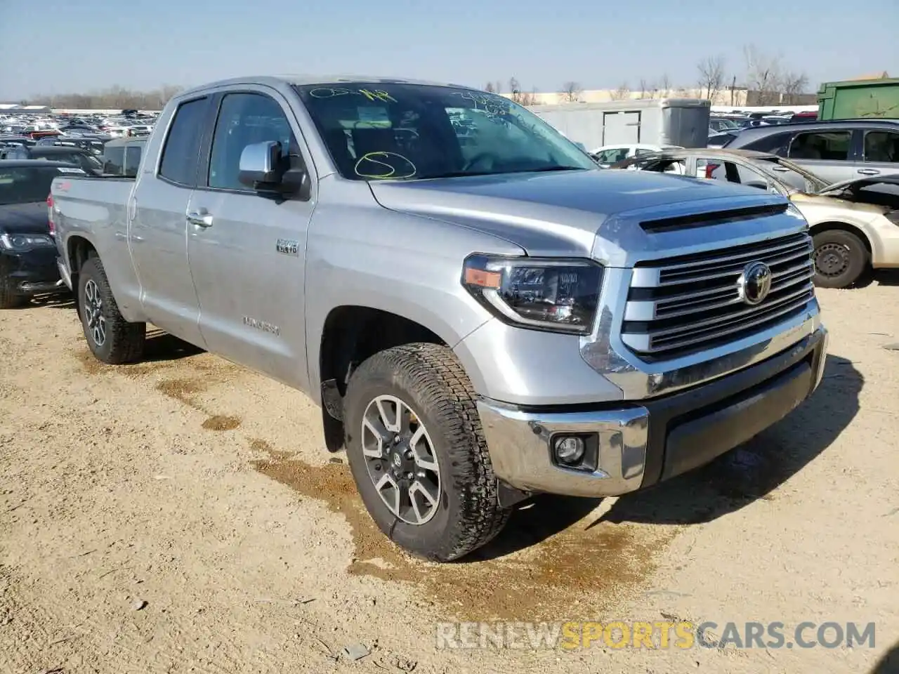 1 Photograph of a damaged car 5TFBY5F13MX004006 TOYOTA TUNDRA 2021