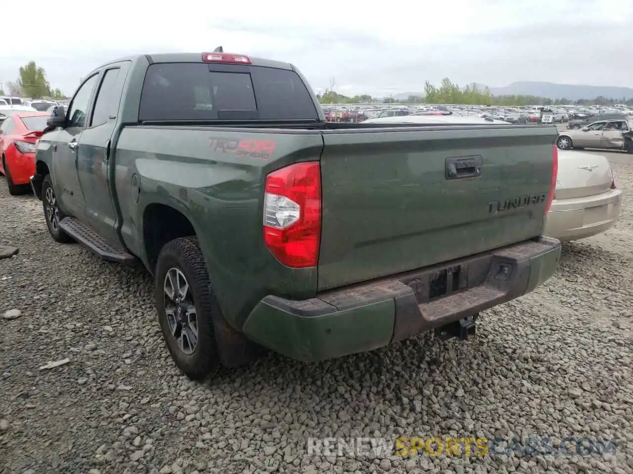 3 Photograph of a damaged car 5TFBY5F14MX025124 TOYOTA TUNDRA 2021