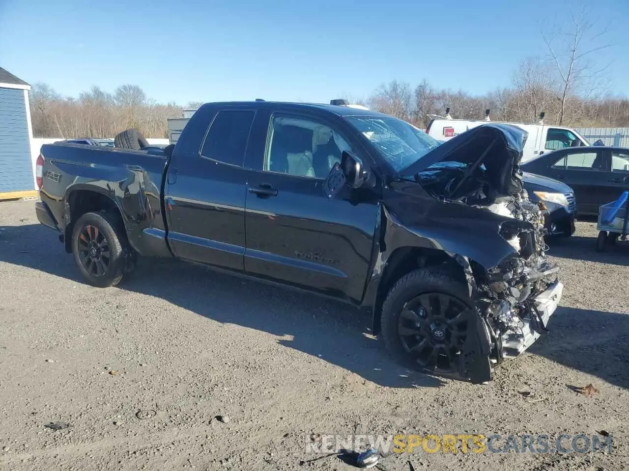 4 Photograph of a damaged car 5TFBY5F17MX986977 TOYOTA TUNDRA 2021