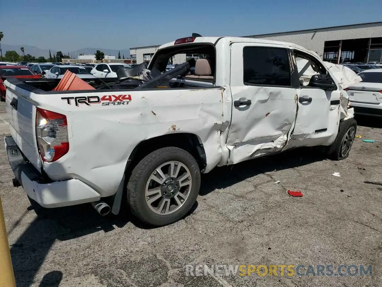 3 Photograph of a damaged car 5TFDY5F10MX039076 TOYOTA TUNDRA 2021