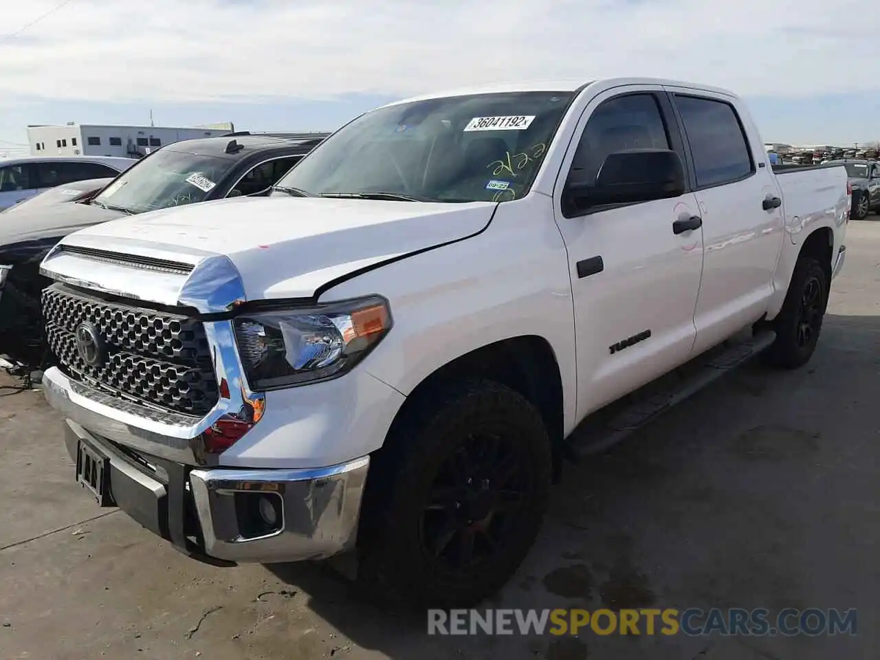 2 Photograph of a damaged car 5TFDY5F10MX958446 TOYOTA TUNDRA 2021