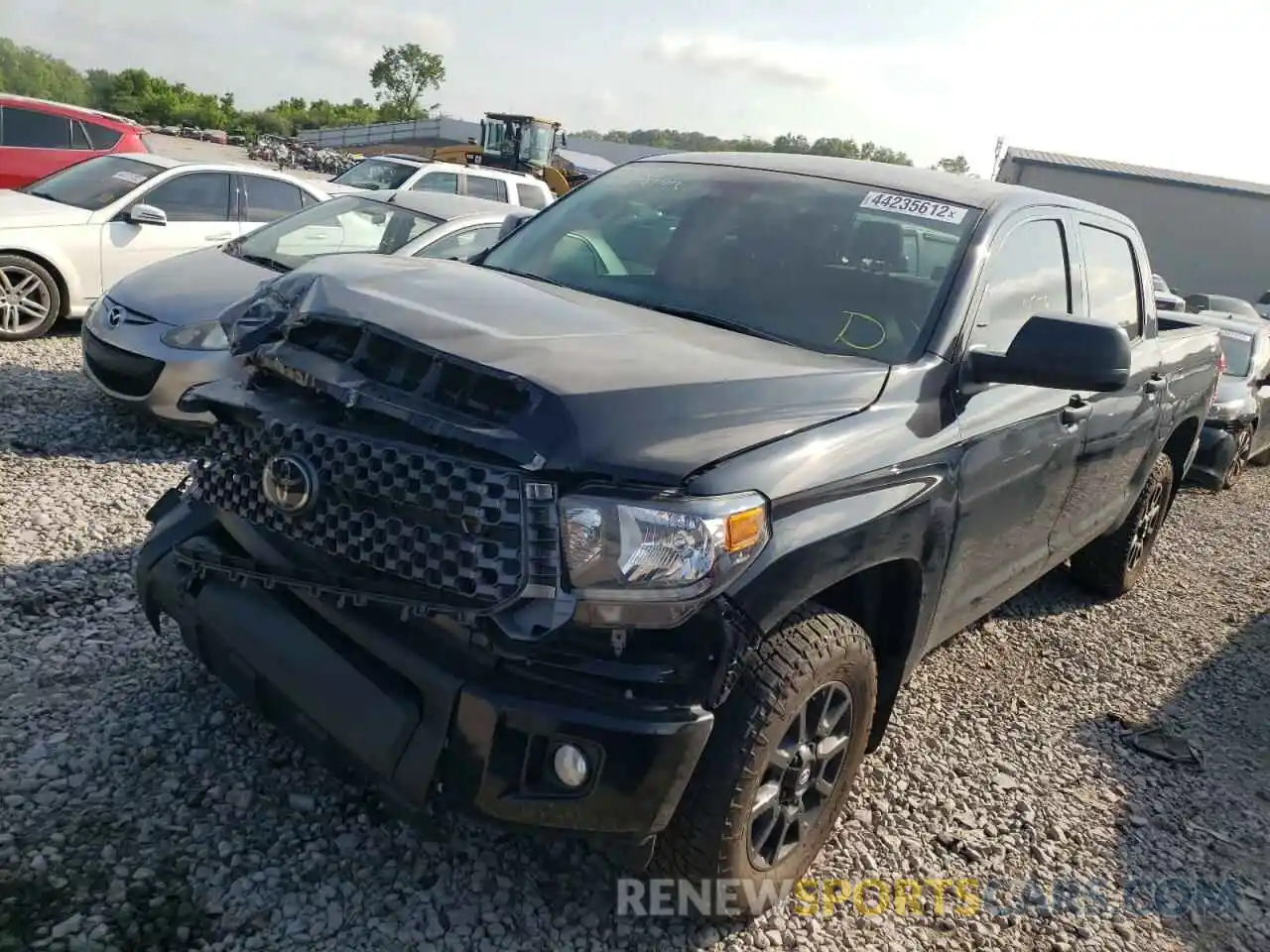 2 Photograph of a damaged car 5TFDY5F10MX971102 TOYOTA TUNDRA 2021