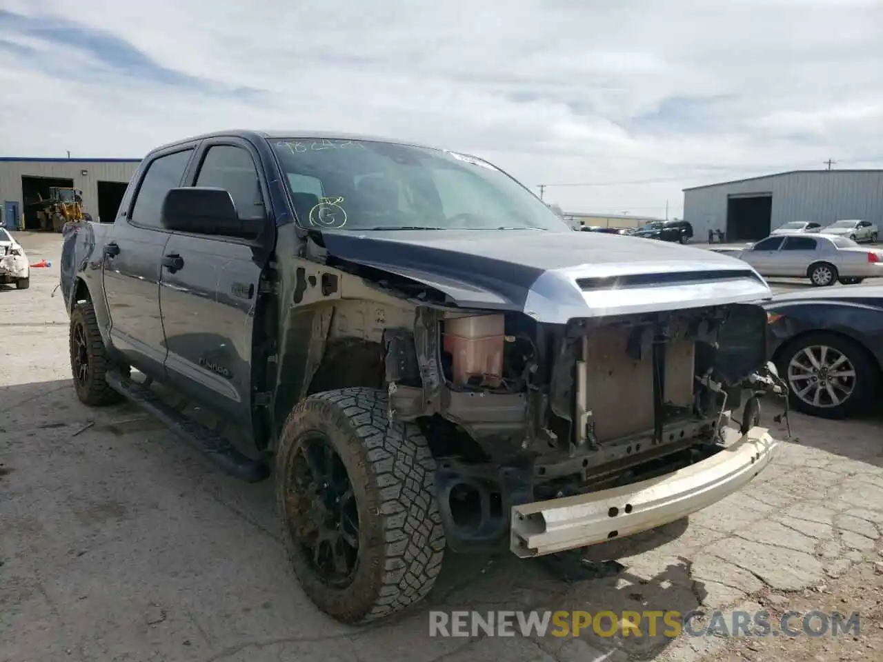 1 Photograph of a damaged car 5TFDY5F10MX982424 TOYOTA TUNDRA 2021