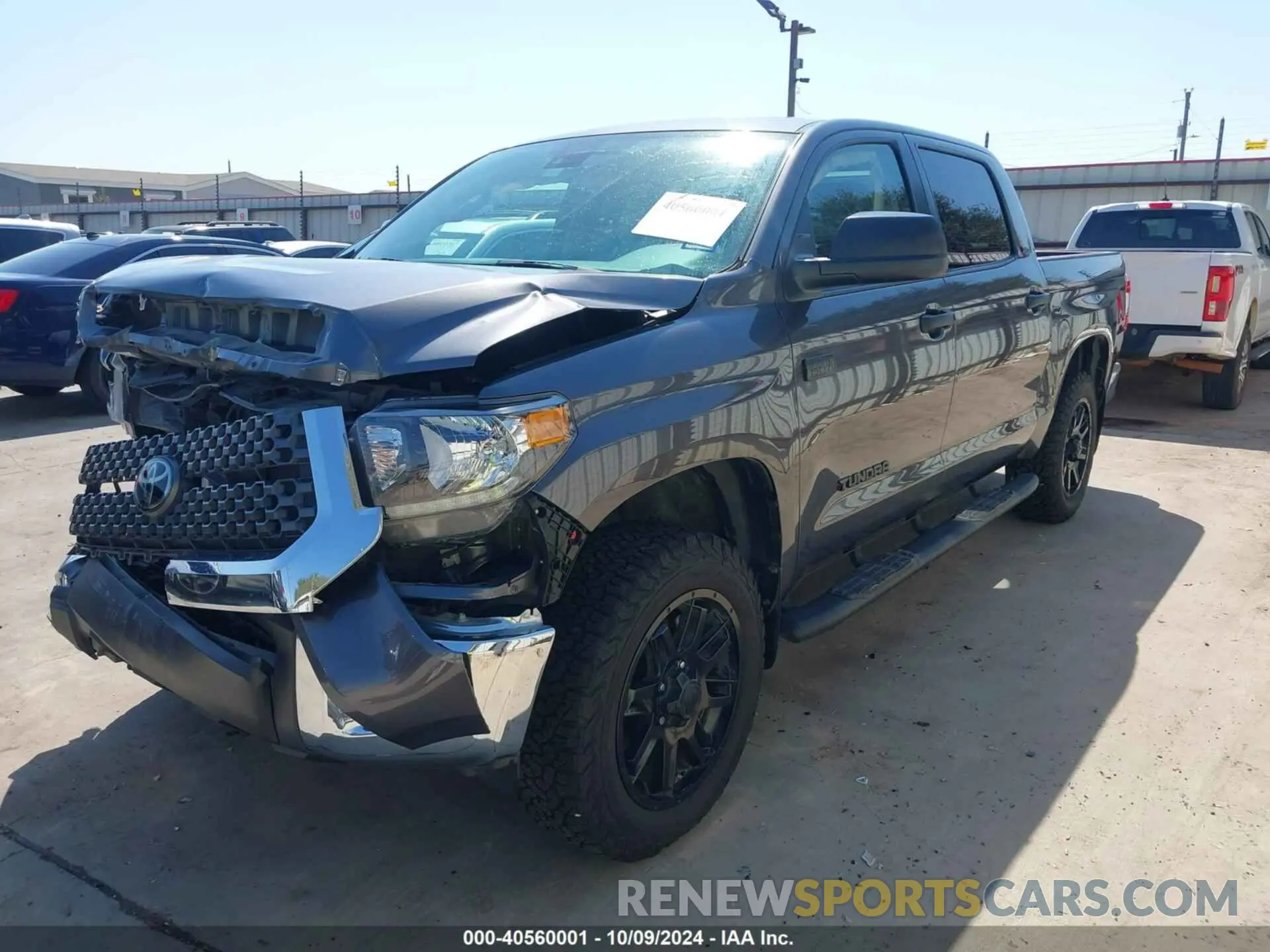2 Photograph of a damaged car 5TFDY5F11MX001548 TOYOTA TUNDRA 2021
