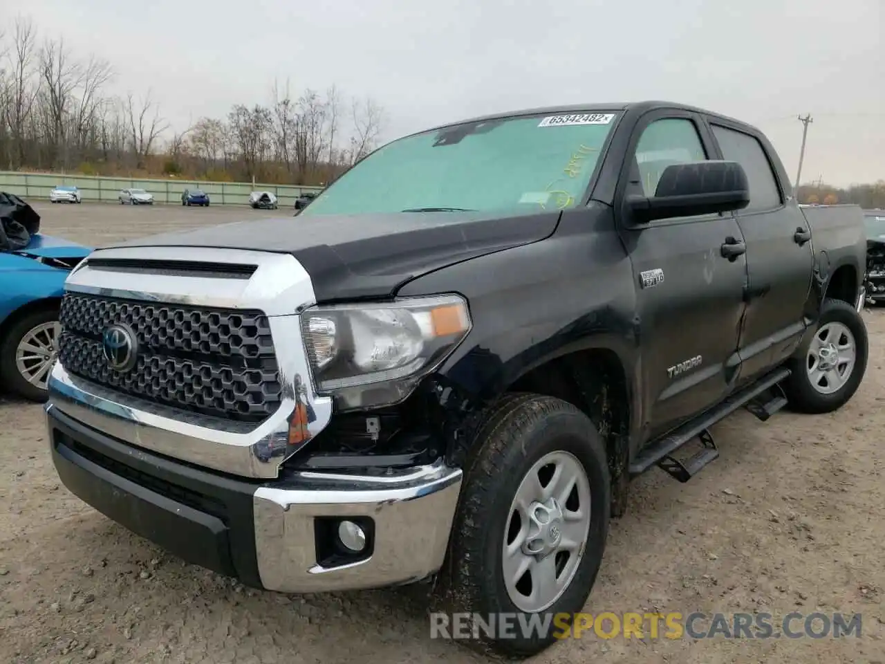 2 Photograph of a damaged car 5TFDY5F11MX005034 TOYOTA TUNDRA 2021