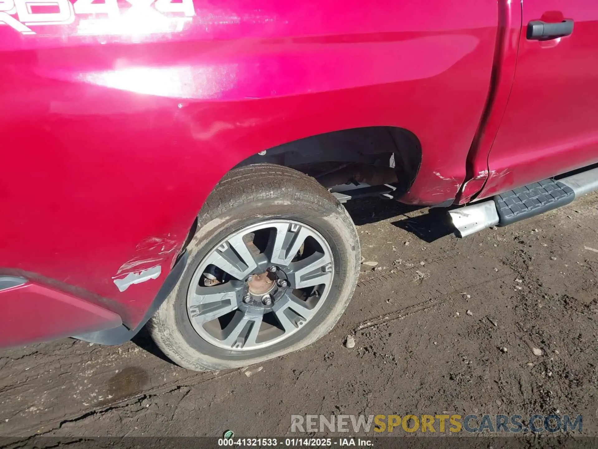 6 Photograph of a damaged car 5TFDY5F11MX010265 TOYOTA TUNDRA 2021