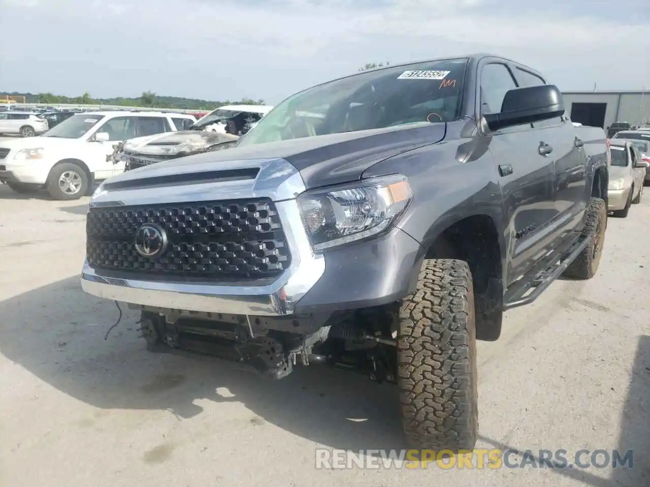 2 Photograph of a damaged car 5TFDY5F11MX020326 TOYOTA TUNDRA 2021