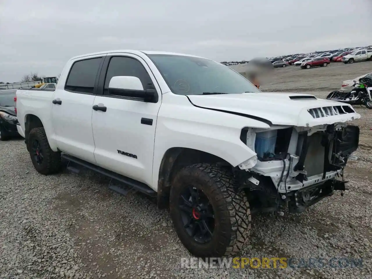 1 Photograph of a damaged car 5TFDY5F11MX967429 TOYOTA TUNDRA 2021